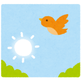 朝のイラスト